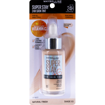 Maybelline New York Superstay 24hr Skin Tint Shade 03 30ml
