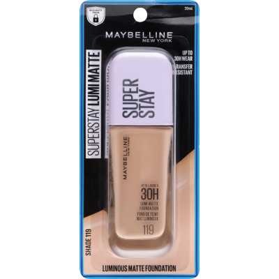 Maybelline New York Superstay Lumi Matte Shade 119 Foundation 35ml