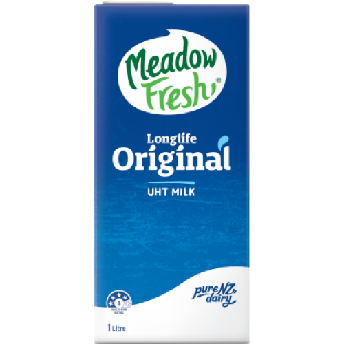 Meadow Fresh Longlife Original UHT Milk 1l