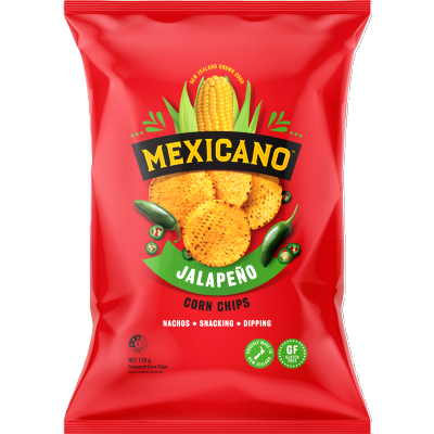 Mexicano Jalapeno Corn Chips 170g