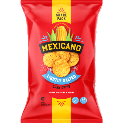 Mexicano Lightly Salted Corn Chips 300g