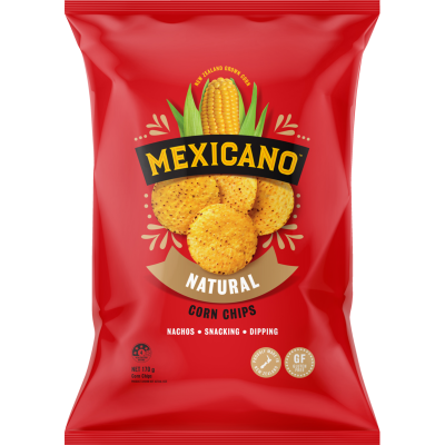 Mexicano Natural Corn Chips 170g