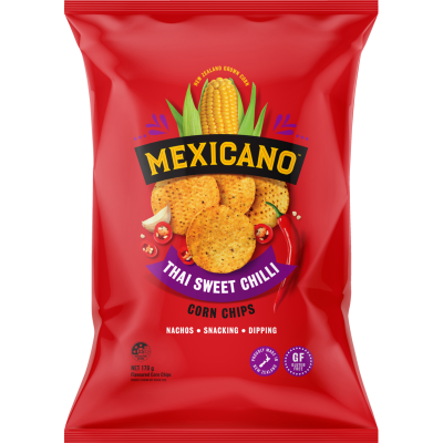 Mexicano Thai Sweet Chilli Corn Chips 170g