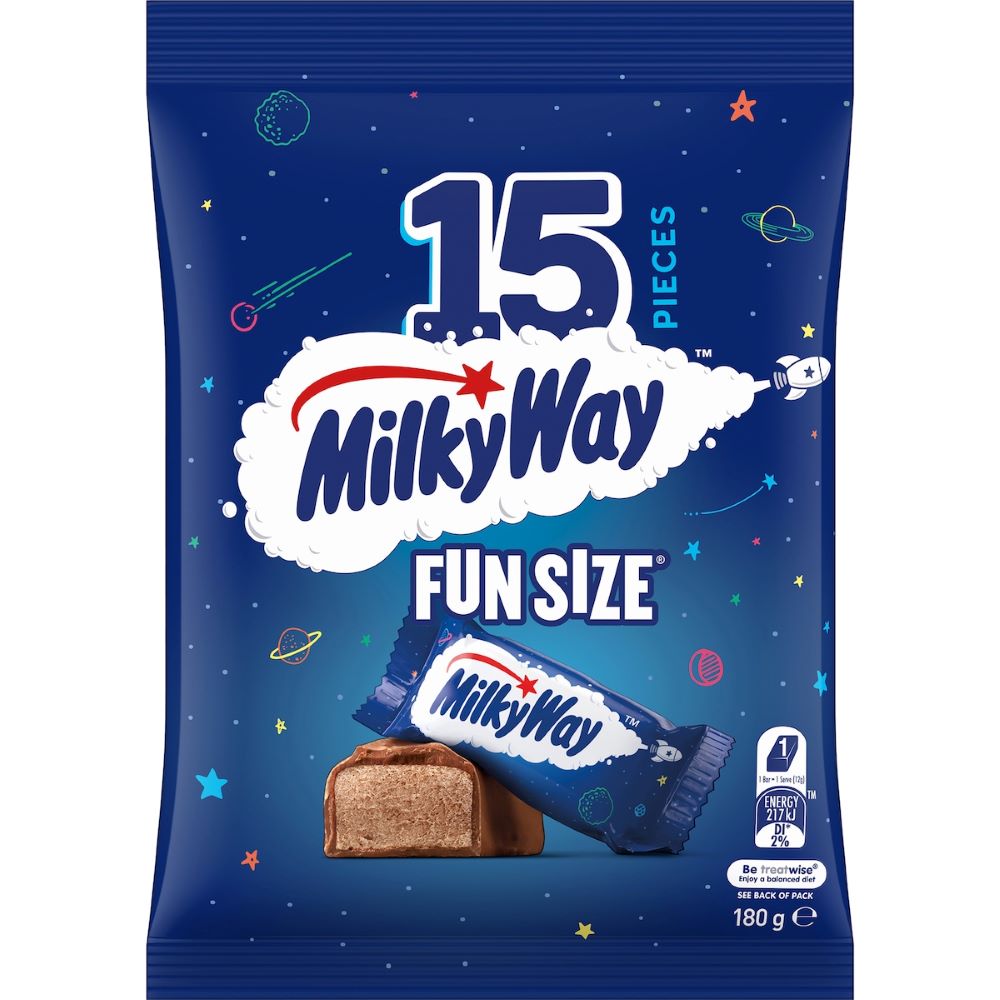 Milky Way Fun Size Chocolate Bars 180g