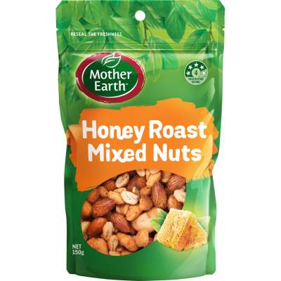 Mother Earth Honey Roast Mixed Nuts 150g