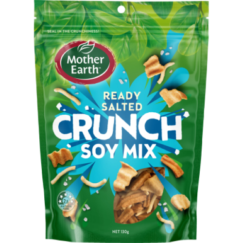 Mother Earth Ready Salted Crunch Soy Mix 130g