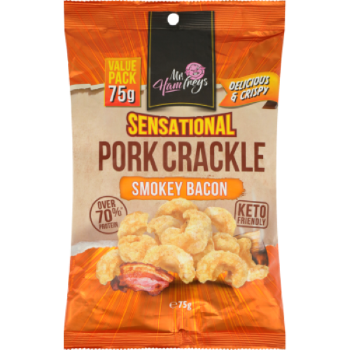 Mr Hamfreys Sensational Smokey Bacon Pork Crackle 75g