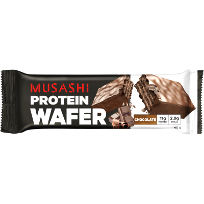 Musashi Chocolate Flavour Protein Wafer 40g