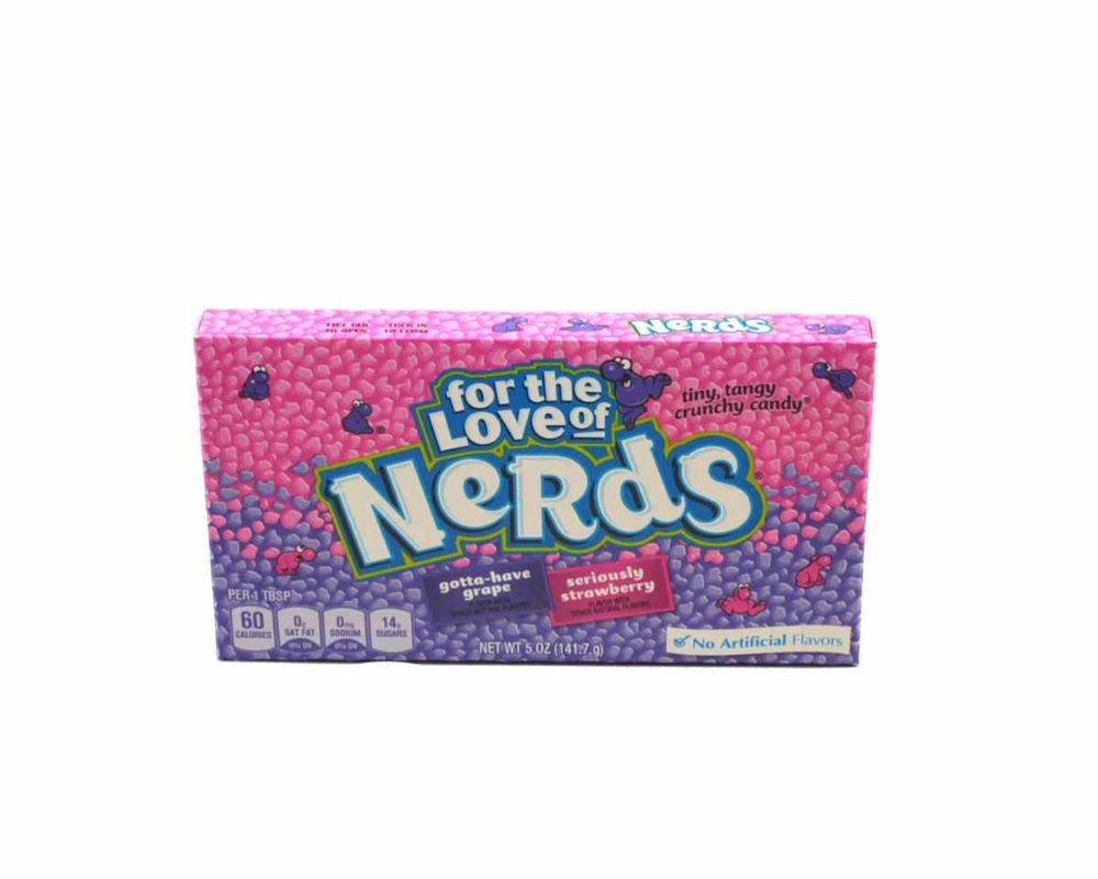 NERDS Grape & Strawberry Theatre Box Candy 141g