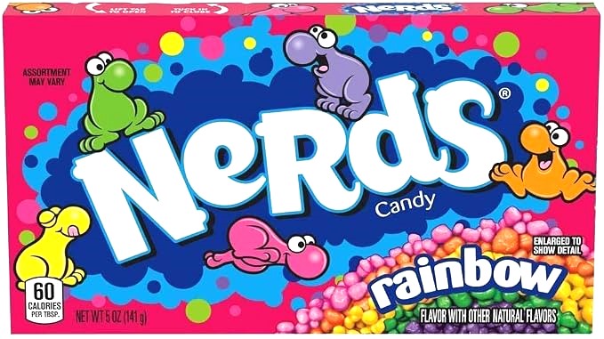 NERDS Theatre Box Rainbow Candy 141g