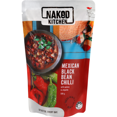 Naked Kitchen Mexican Black Bean Chilli 500g