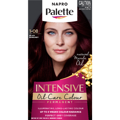 Napro Palette Intensive Black Burgundy 1-08 Hair Colour 1pk
