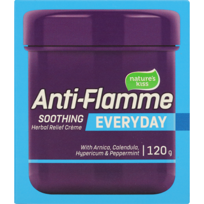Nature's Kiss Anti-Flamme Everyday Soothing Herbal Relief Creme 120g