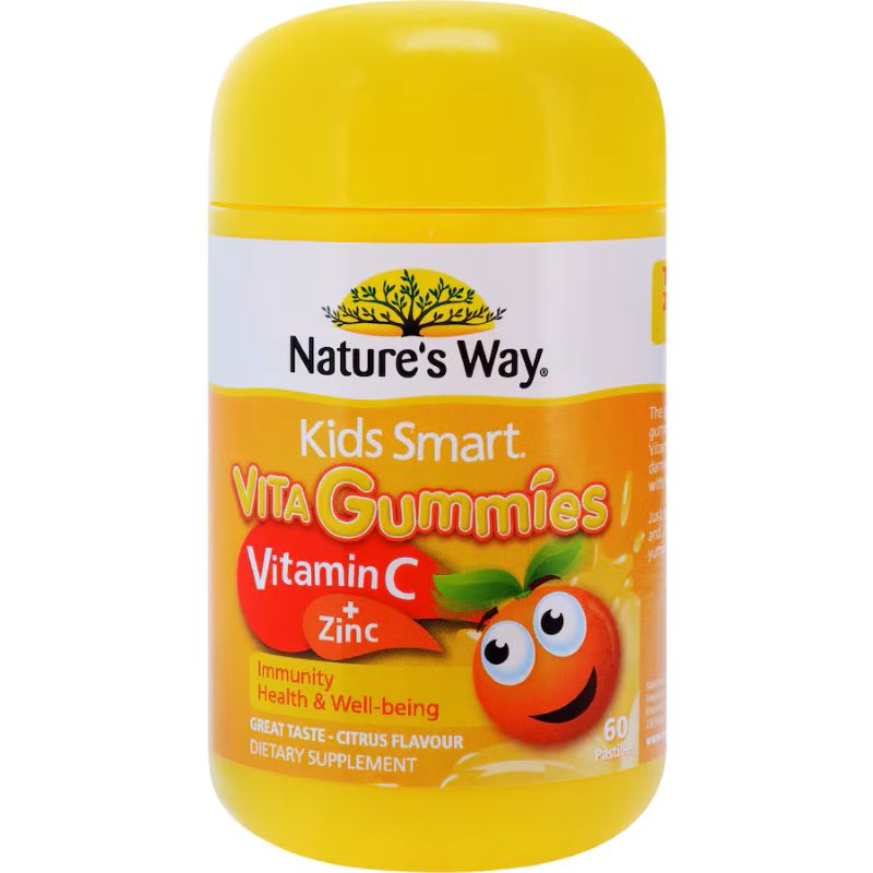 Nature's Way Kids Smart Vitamin C + Zinc Vita Gummies 110pk