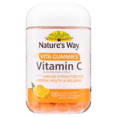 Nature's Way Vitamin C Orange Adult Vita Gummies 120pk