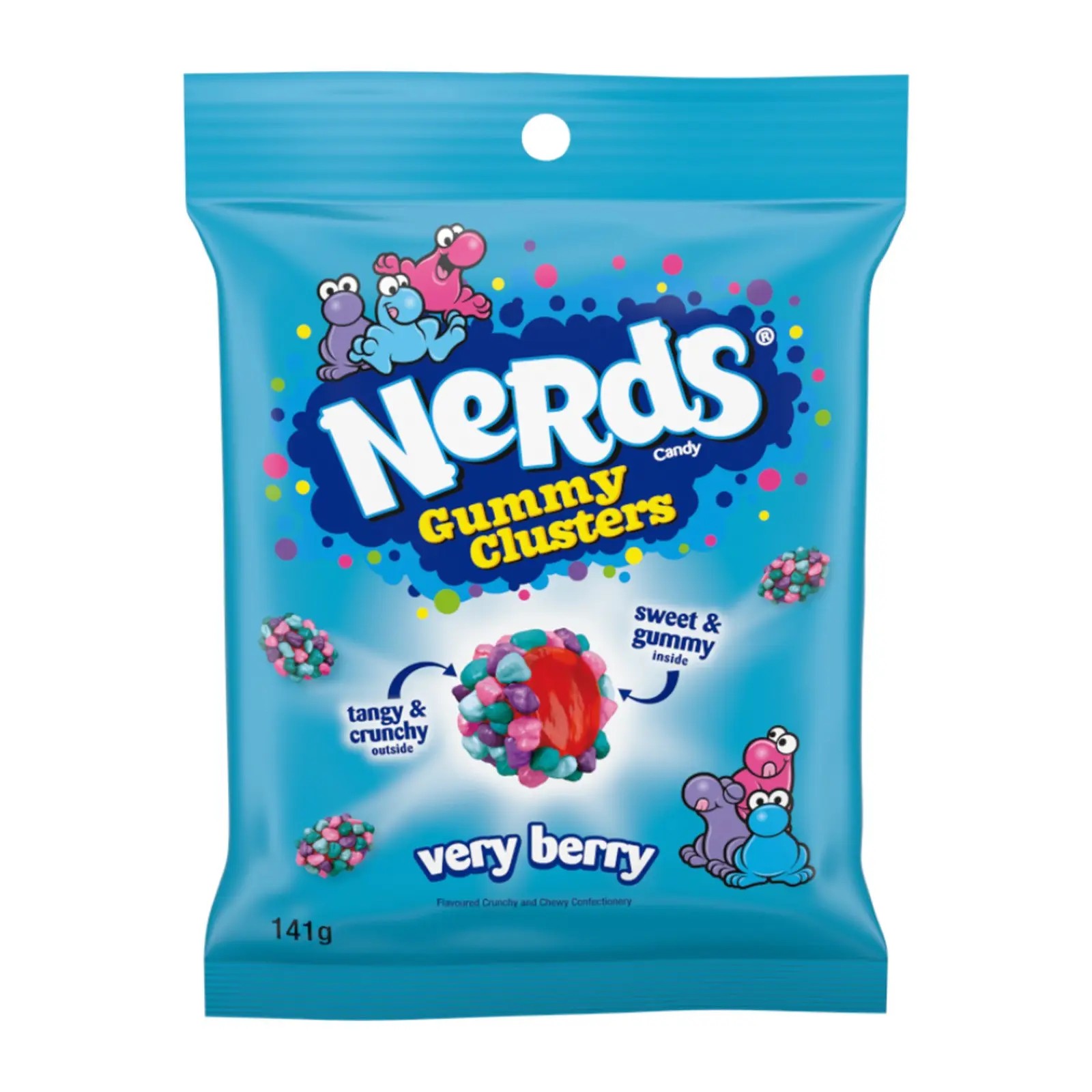 NERDS Verry Berry Gummy Clusters 141g