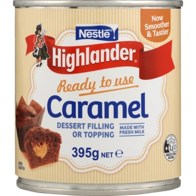 Nestle Highlander Caramel Condensed Milk 395g