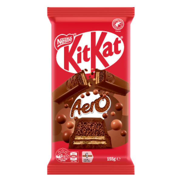 Chocolate Block Nestle Kit Kat Aero Milk 155g