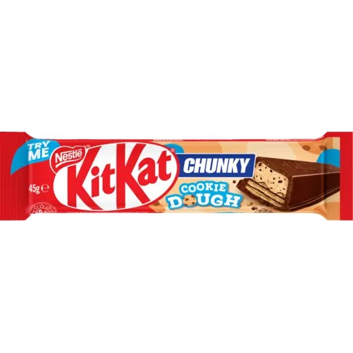 Nestle Kit Kat Chunky Cookie Dough Chocolate Bar 45g