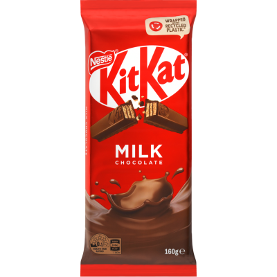 Nestle Kit Kat Milk Chocolate Block 160g