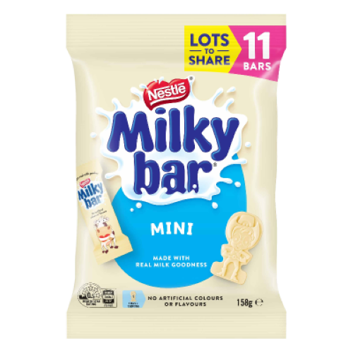 Nestle Milkybar Milk Chocolate Funpack 158g