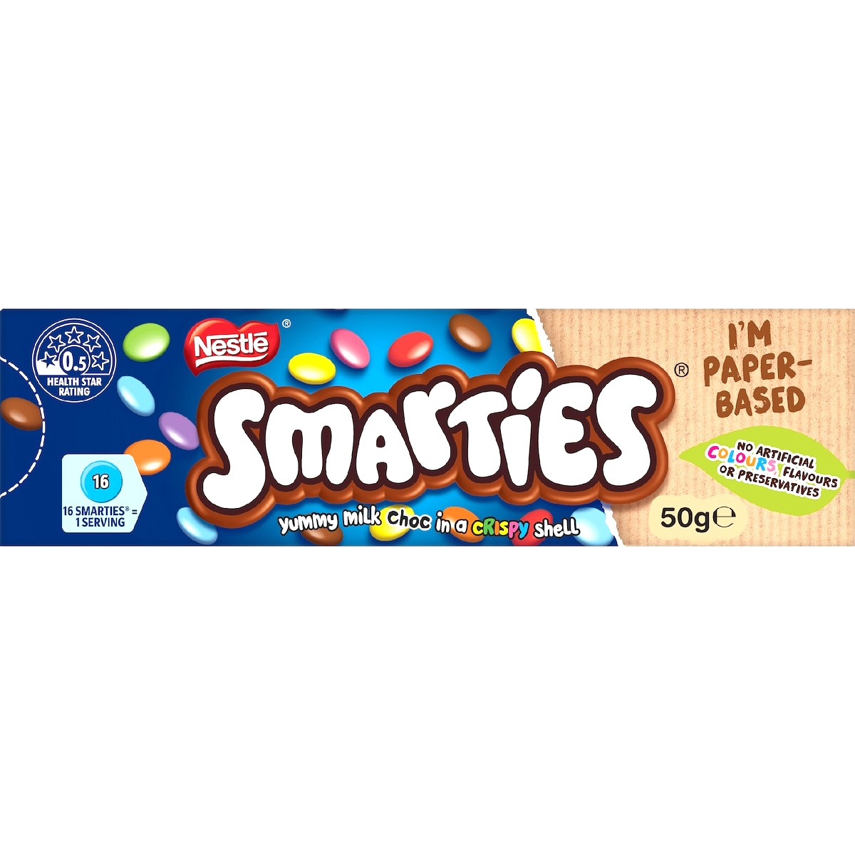 Nestle Smarties Chocolate Carton 50g