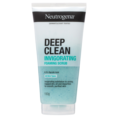 Neutrogena Deep Clean Invigorating Foaming Scrub 150g