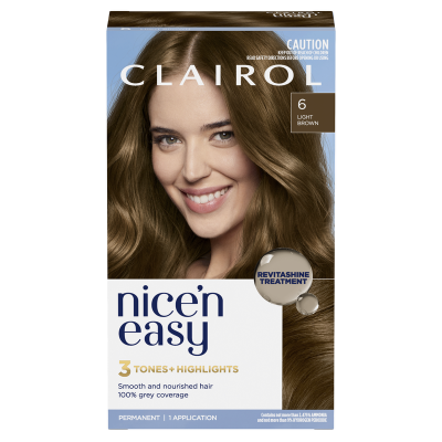 Nice'n Easy Light Brown 6 Hair Colour ea