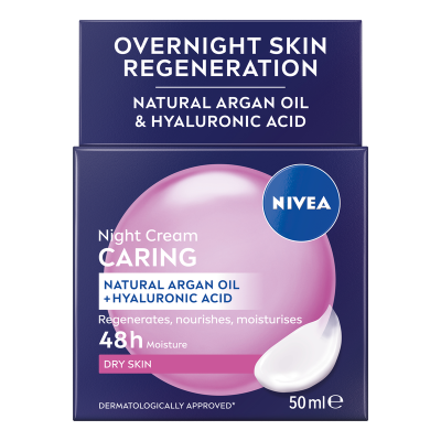 Nivea Caring Night Cream 50ml