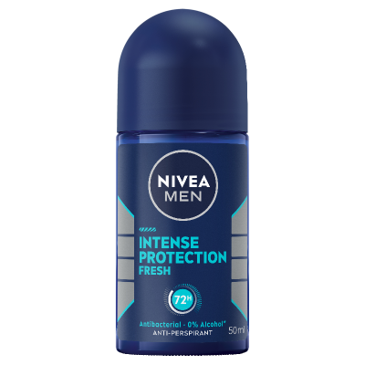 Nivea Men Intense Protection Fresh 72Hr Antiperspirant Roll On 50ml
