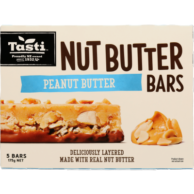 Tasti Peanut Butter Nut Butter Bars 5 x 35g
