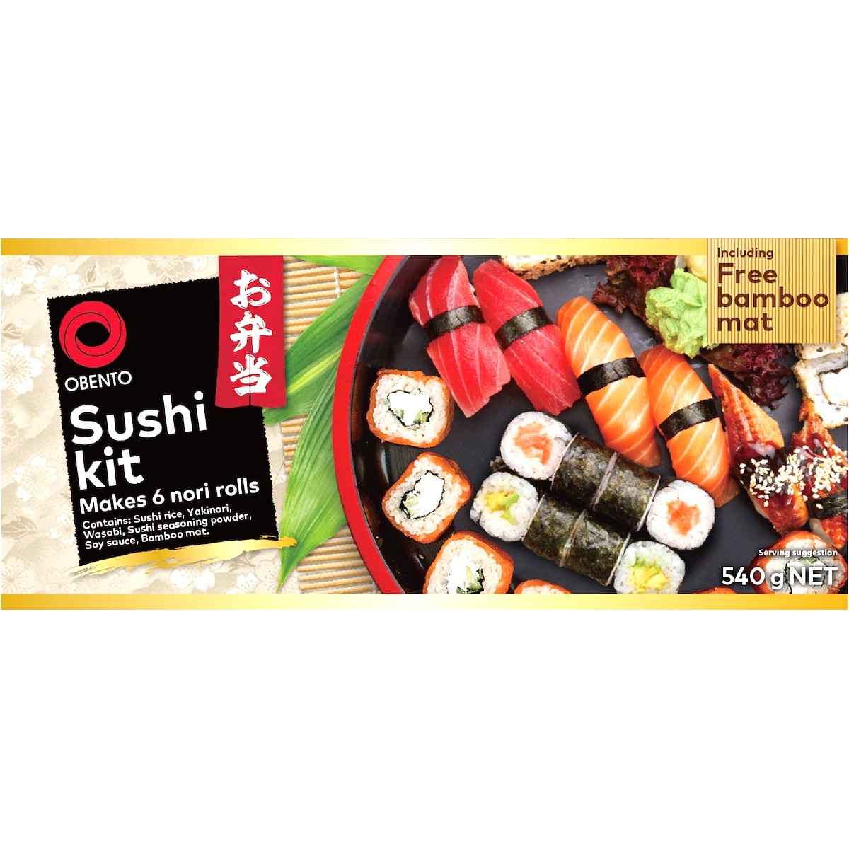 Obento Sushi Kit 540g