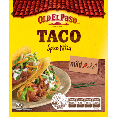 Old El Paso Taco Spice Mix 30g