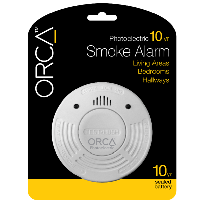 Orca 10Yr Smoke Alarm ea