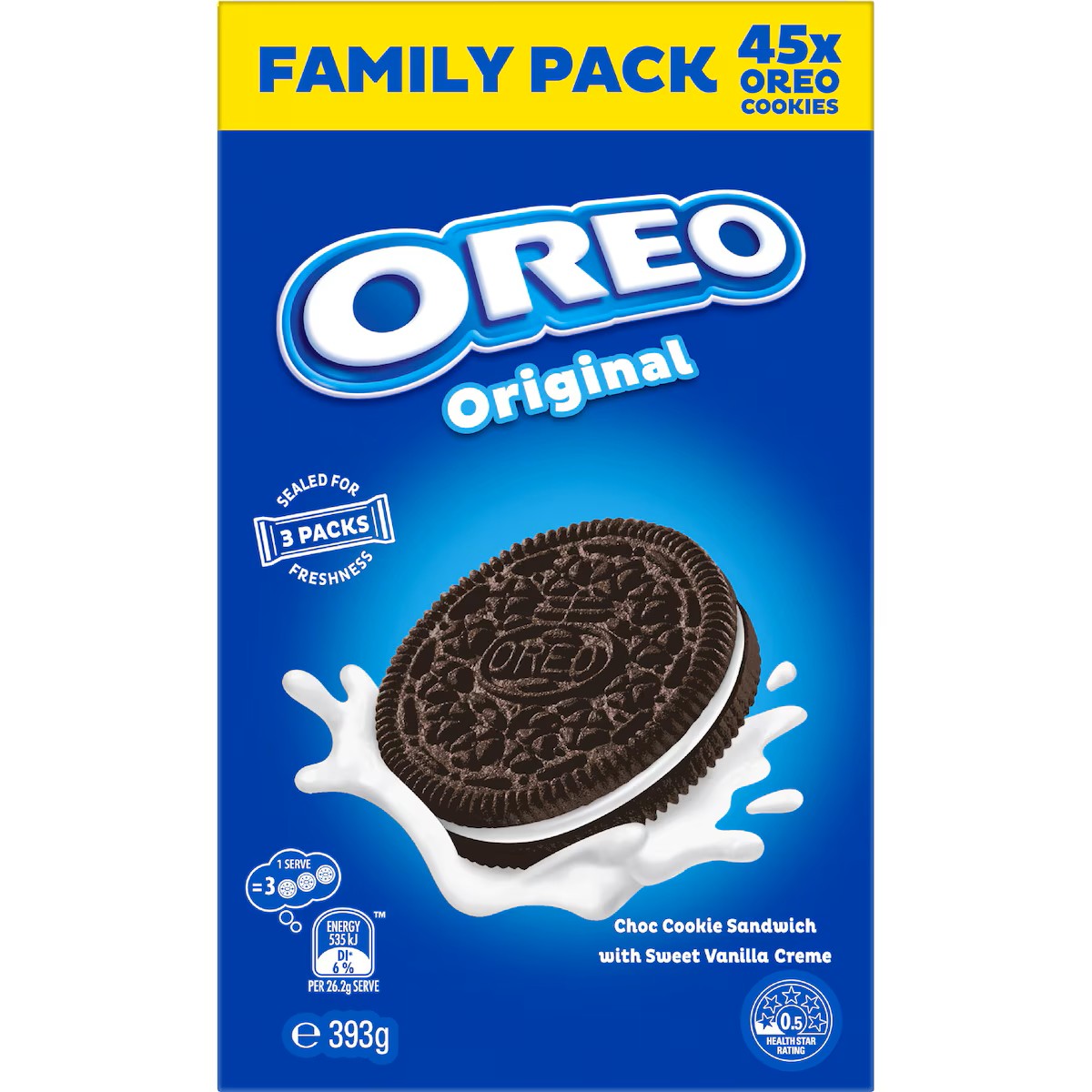 Oreo Original Cookies Family Pack 393g