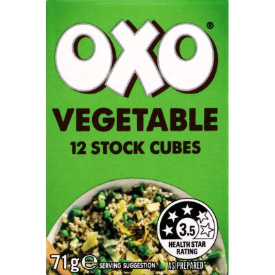 Oxo Vegetable Stock Cubes 71g