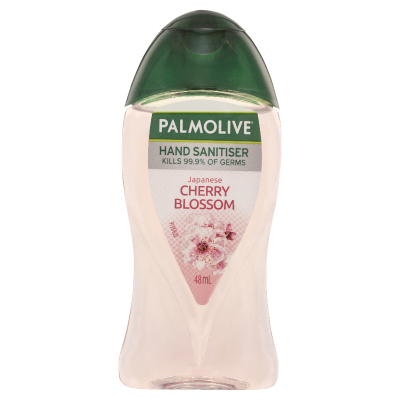 Palmolive Japanese Cherry Blossom Antibacterial Travel Hand Sanitiser 48ml