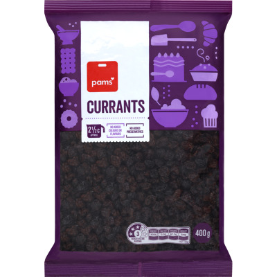 Pams Currants 400g