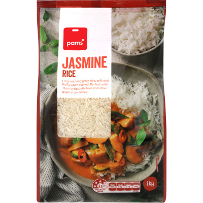 Pams Jasmine Rice 1kg