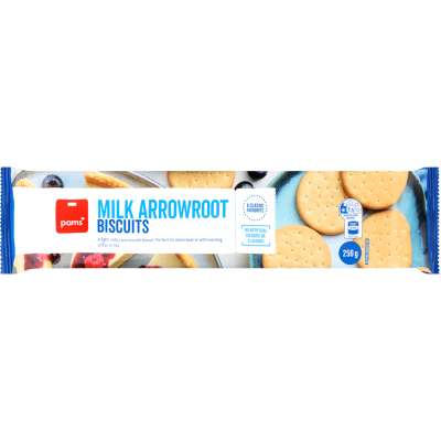Pams Milk Arrowroot Biscuits 250g