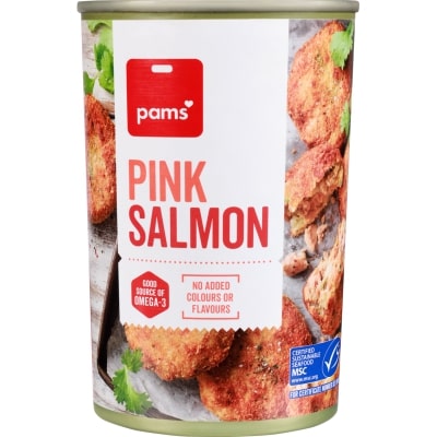 Pams Pink Salmon 415g
