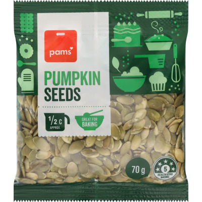 Pams Pumpkin Seeds 70g