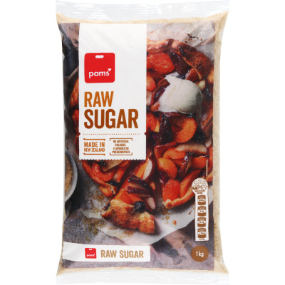 Pams Raw Sugar 1kg