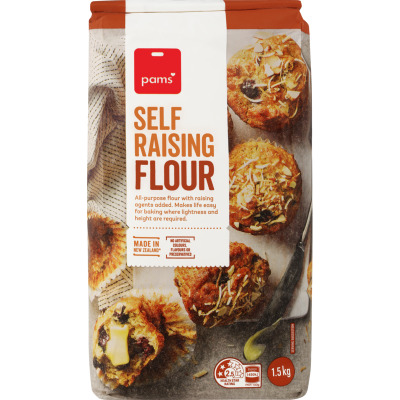 Pams Self Raising Flour 1.5kg