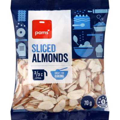 Pams Sliced Almonds 70g