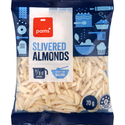 Pams Slivered Almonds 70g