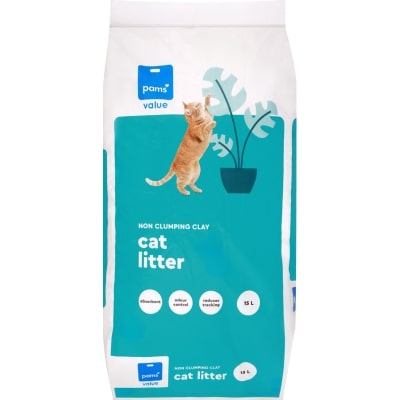 Pams Value Cat Litter 15l