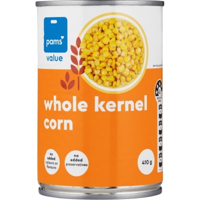 Pams Value Whole Kernel Corn 410g
