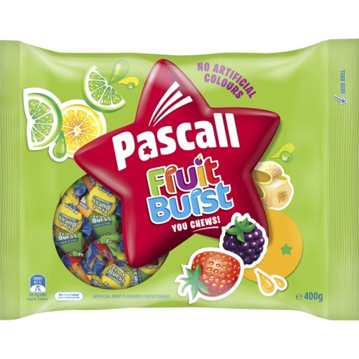 Pascall Fruit Burst 400g