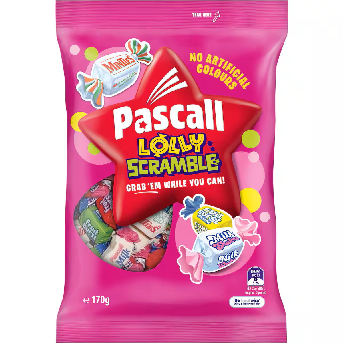 Pascall Lolly Scramble 170g